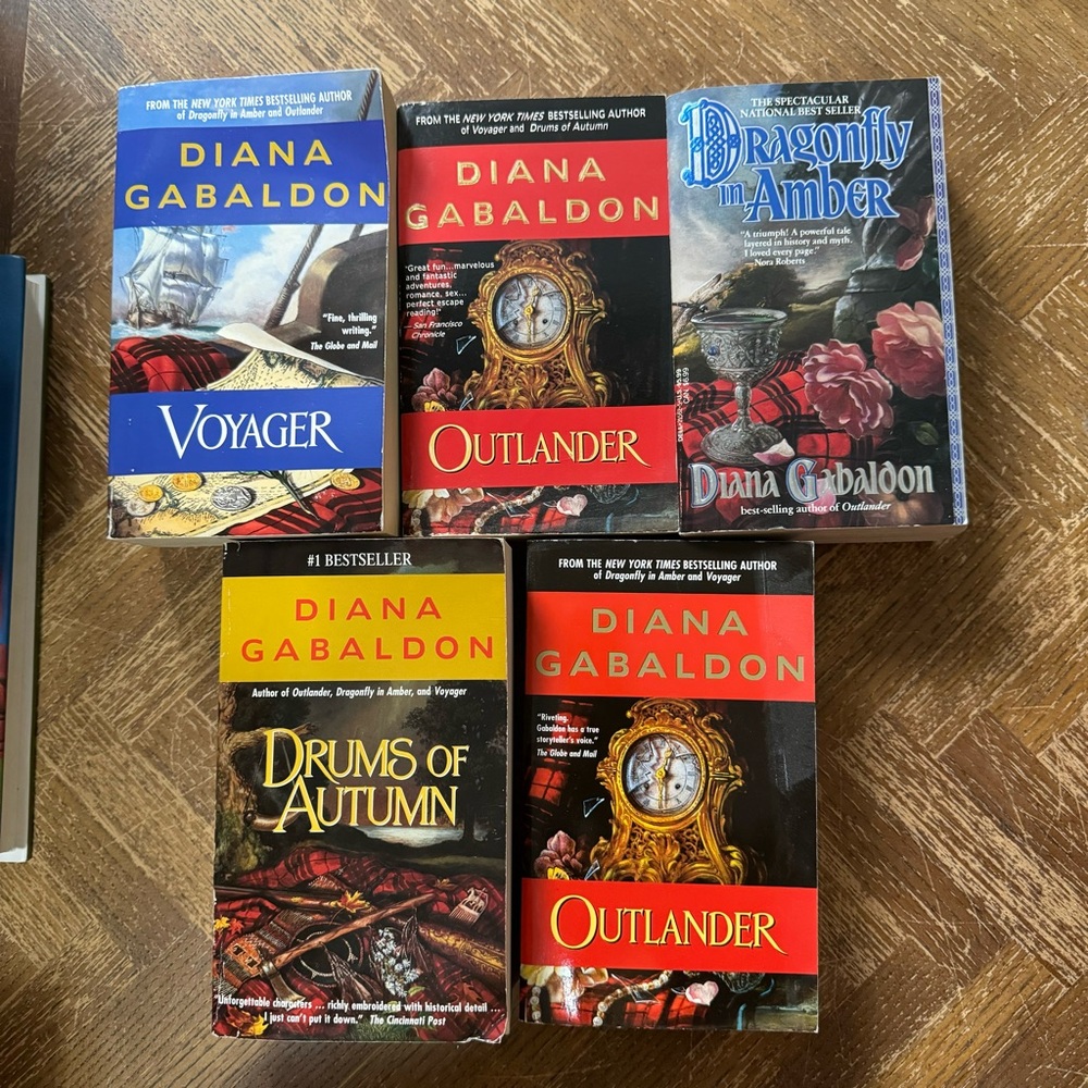 Diana Gabaldon Outlander Books